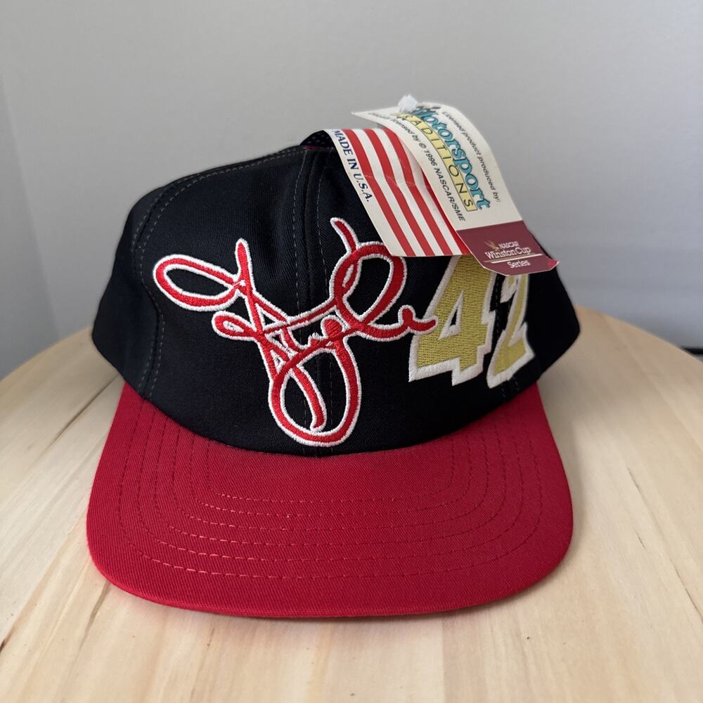 Vintage 90s NASCAR Kyle Petty Coors Light Beer Spell Out Snapback Hat Cap NWT